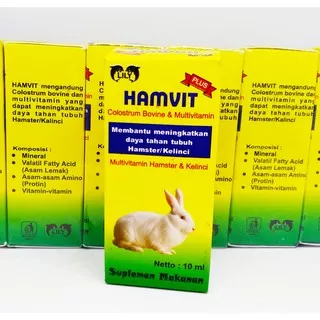 Vitamin Hamster & Kelinci HAMVIT 10ml