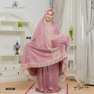 Mukena Dewasa Mukena Azkia Exclusive Arrafi ORI Rukuh Wanita Dewasa Bordir Renda Terbaru