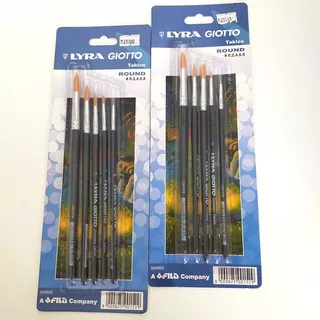 LYRA ART BRUSH SET ROUND / KUAS BULAT SET 5