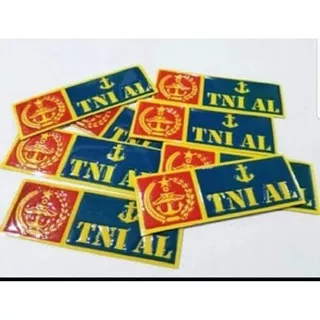 Stiker TNI AL | Stiker Plat TNI AL| stiker motor |stiker mobil