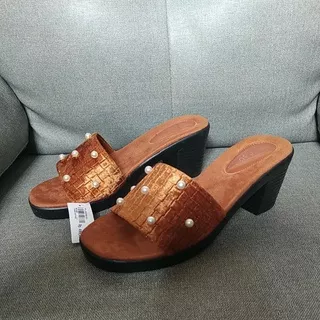 «HANYA SIZE 38» Sandal fladeo wanita / sandal pesta fladeo