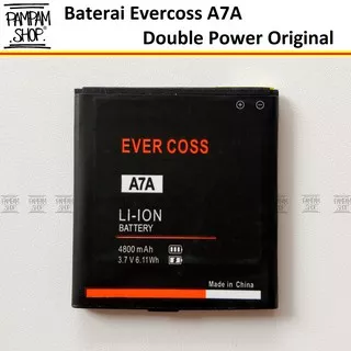 Baterai Evercoss A7A Original Double Power | Batre, Batrai, Cross, Evercross, HP, A7 A