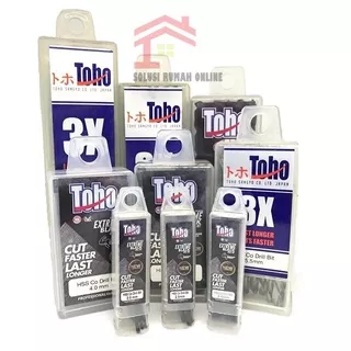 Mata Bor Besi TOHO Stainless Steel  10 mm 10,5 mm 11 mm 11,5 mm 12 mm 12,5 mm 13 mm HSS Cobalt Matabor