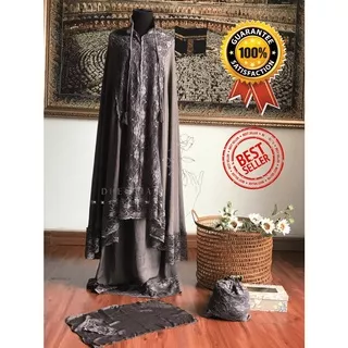 Mukena Dewasa Zara Silk Premium Armany Silk Premium Katun Silk Premium 2 in 1 Kombinasi Renda Jepang