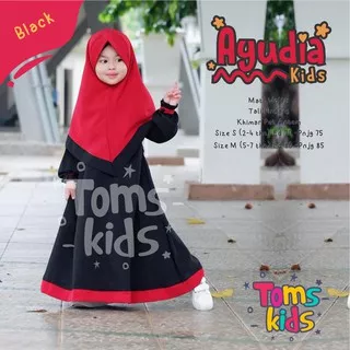 AYUDIA KIDS SYARI gamis anak set khimar wolfis termurah orikenzo free return ongkir