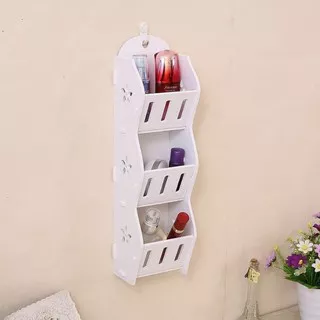 RAK GANTUNG SUSUN 3 in 1 SHABBY RACK VINTAGE HOLDER HIASAN DINDING WALL dekorasi interior rumah home