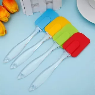 SPATULA SILICON BAKING BESAR SET 2 PCS - SPATULA SILICON BENING- SPATULA DAPUR SERBAGUNA