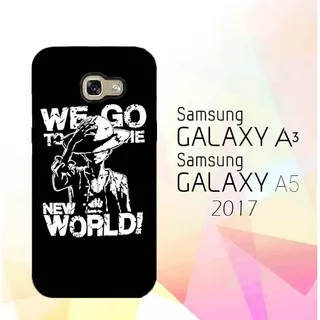 Custom Hardcase Full Print Samsung Galaxy A3|A5 2017 Luffy New World One Piece Case Cover