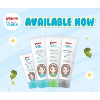 PIGEON TEENS - Pigeon Facial Foam Daily Mild Cleansing   | Deep Cleansing and Oil Control | Acne Care / Sabun Cuci Muka Remaja / Pembersih Muka / Perawatan Wajah / Facial Foam Pigeon 40gr & 100gr