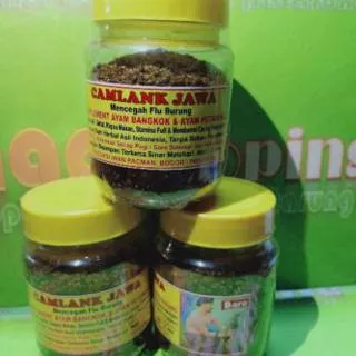 Camlank jawa ayam tarung 200gr kamlang jamu vitamin obat herbal