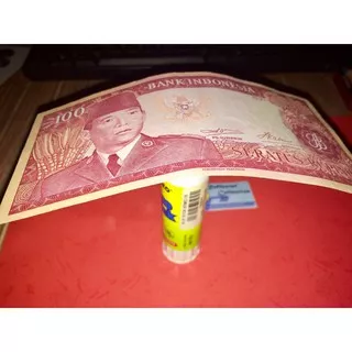 uang asli 100 soekarno 1960