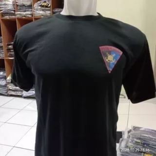 Kaos oblong POLISI PERAIRAN LOGO KECIL |Kaos dalaman POLAIR HITAM lengan pendek|Kaos POLAIR