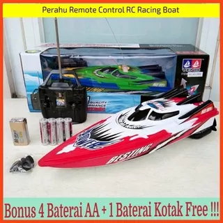 MAINAN PERAHU AIR REMOTE CONTROL KAPAL RC RACING BOAT