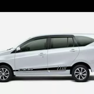 Promo stiker mobil body STRIPE Toyota calya sigra brio brilio xenia avanza calya ayla