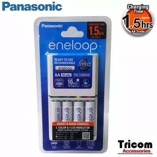 Panasonic eneloop Quick Charge + Battery AA 4pcs 1900mAh