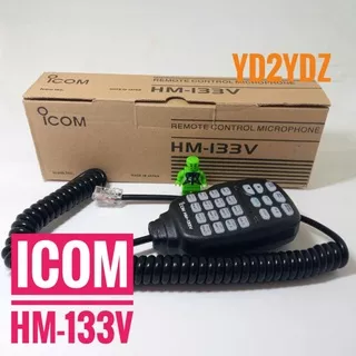 icom hm-133v hand mic hm133v hm133  hm-133 extra handmic microphone 2300 ic2300 2100 2200 ic2100