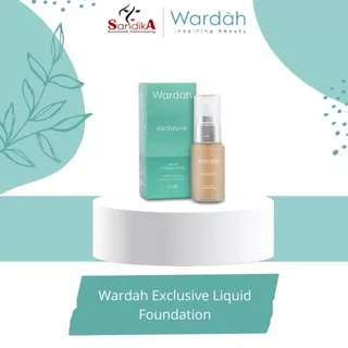 Wardah Exclusive Liquid Foundation/Wardah Liquid Foundation/Foundation Wardah