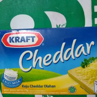 Keju cheddar kraft 175g