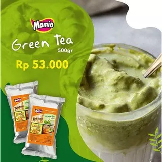 Minuman Rasa Thai Tea dan Green Tea