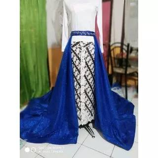 ekor gaun/kebaya(hanya ekor)