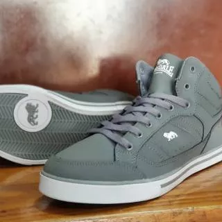 Sepatu Lonsdale Original Sepatu Casual Sneakers Pria Grey