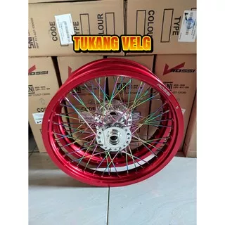 VELG JARI JARI RING 17 TAPAK LEBAR SUPRA X 125 DOUBLE DISC UKURAN 185 215