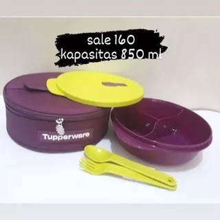 Tupperware paket tempat makan & sendok