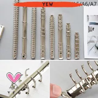 Yew Klip Binder Metal Refillable Ukuran A4 / B5 / A5 / A6 / A7 untuk Aksesoris DIY