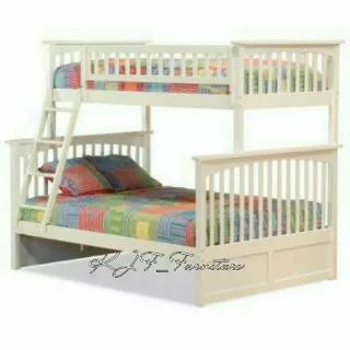 Tempat tidur anak tingkat I dipan anak tempat tidur anak minimalis dipan tingkat kjf furniture