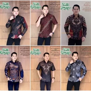 Batik Pria Lengan Panjang Grade B Full Furing by batik kanaya
