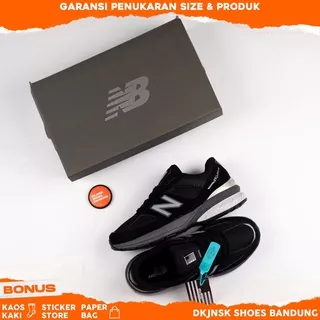 (GRATIS PAPER BAG & KAOS KAKI) Sepatu New Balance M990NV5 Black