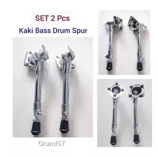 Kaki Bass Drum Spur 2pcs Kaki Leg Drum Legs 2 pcs