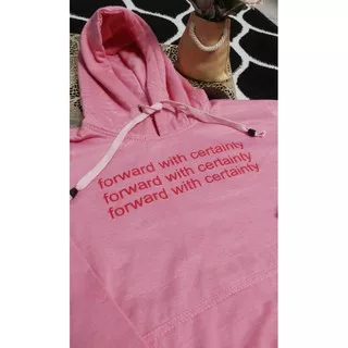 basic hoodie sweater forward with certainty size S-L wanita hoodie & basic sweater