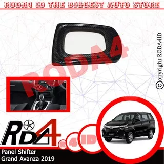 Panel Shifter Grand Avanza  Great Xenia  Veloz 2019 Motif Carbon