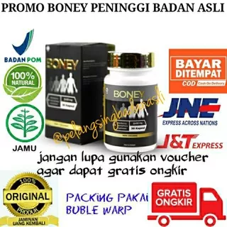 Boney Peninggi Badan Original Boney Kapsul Peninggi Badan Herbal BPOM