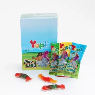 Permen Yupi Dino Land 1 Pak Isi 24 Pcs