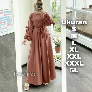 Balerina Dress - Ukuran S M L XL XXL XXXL 5L - Gamis Jumbo Dress Big Size