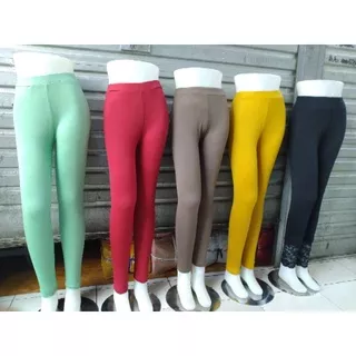 grosir legging jumbo// legging wanita dewasa panjang//legging wanita termurah//bahan jersey spandex licin