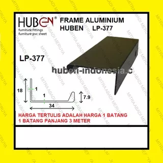 Profil Frame Handle Alumunium Aluminium HUBEN LP 377 LP377 LP-377