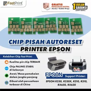 Fast Print Chip Pisah Autoreset Epson R230, R230X, R210, R310, RX650, RX630