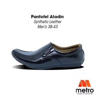 SEPATU - SEPATU PRIA - SEPATU PANTOFEL MODEL ALADIN UKURAN 38-42