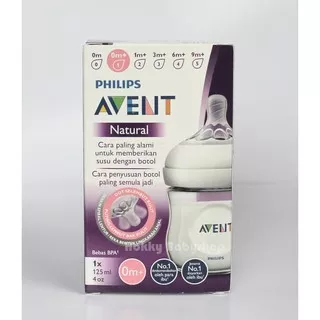 Avent Botol Natural 2.0 125ml Putih Single NEW DESIGN