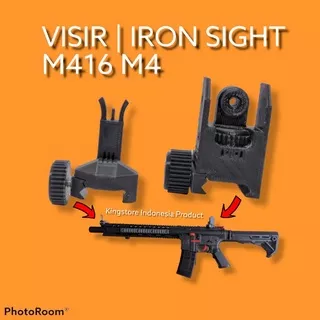 VISIR PISIR BIDIKAN M416 M4 PARTS DCOBRA