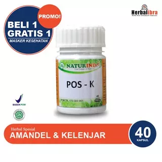 POS-K obat herbal amandel dan bengkak serta mengecilkan benjolan di tubuh serta radang kelenjar