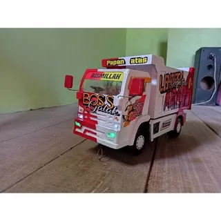 Miniatur truk | dump truk | isuzu Elf nmr 71