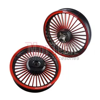 Velg Pelek Racing Top Retro Ring 14 All New Beat Fi Esp Vario 110cc Scoopy Fi 215 & 250