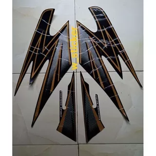 Striping RX King 2003 Rx King 2003 Hitam Gold