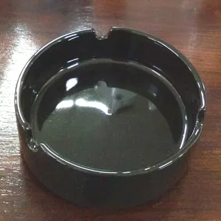 Asbak Keramik Hitam - Asbak Rokok - Asbak Porcelain - Ceramic Ashtray