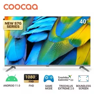 Coocaa LED TV 40 Android 11 Digital Smart TV 40S7G