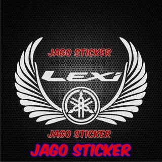 Cutting Sticker / Stiker Windshield Motor Yamaha LEXI NMAX PCX Sayap Wings